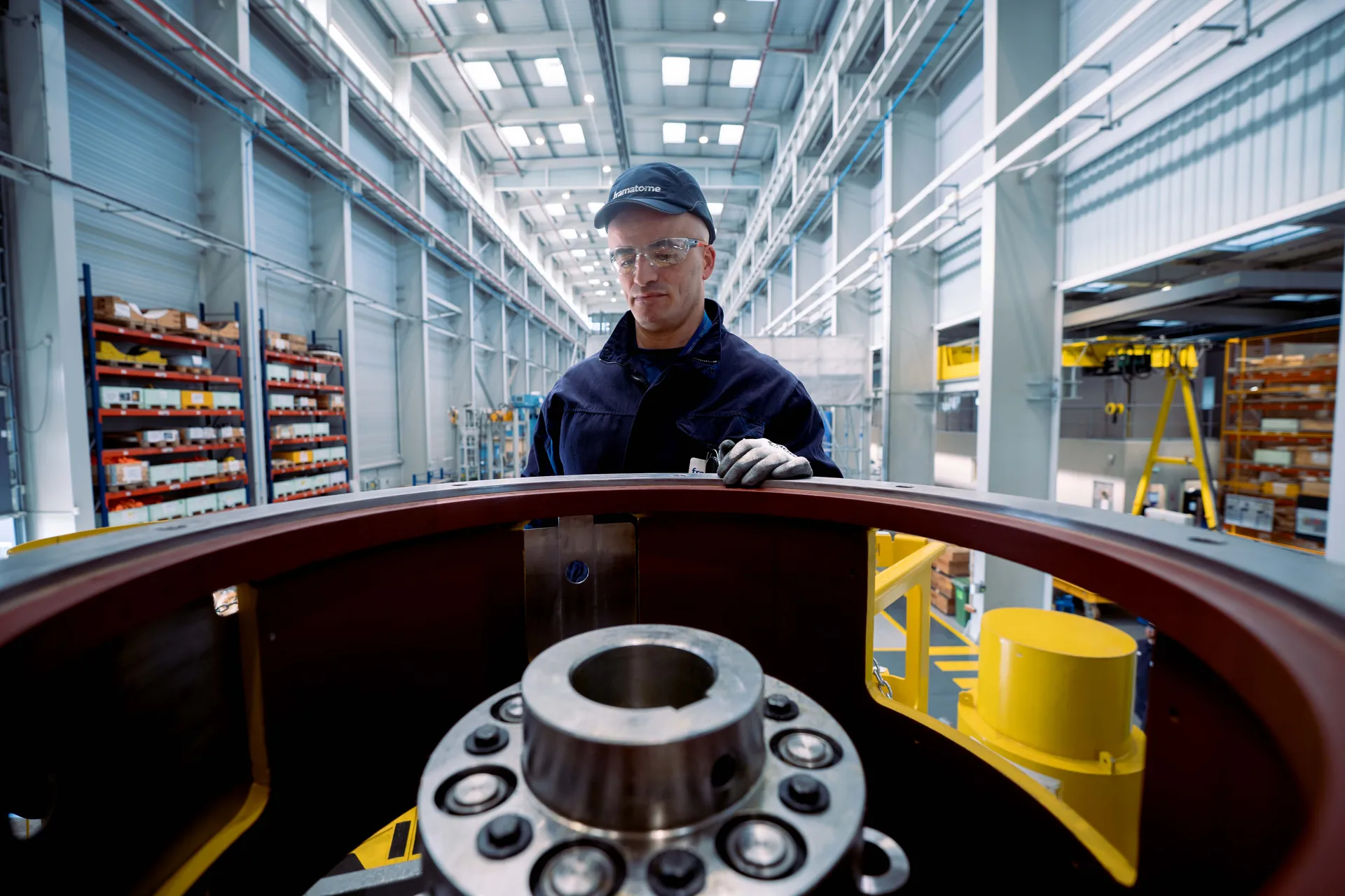Soudage industriel, gerbe d'étincelles — Romain Beaumont