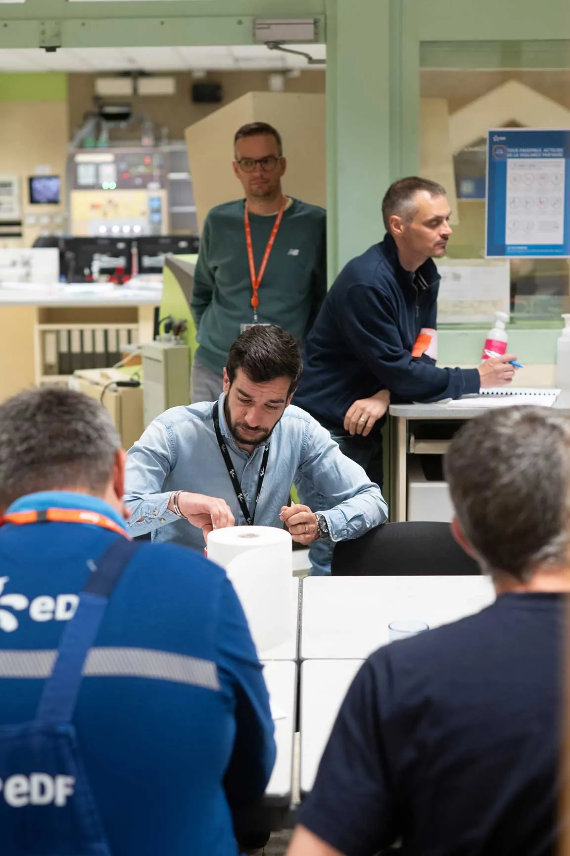 Opération en milieu nucléaire — Romain Beaumont habilité RP2