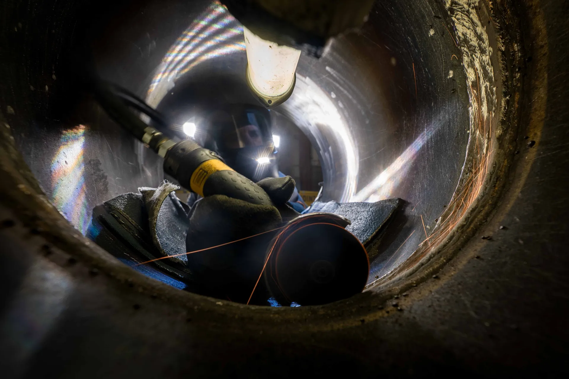 Installation technique nucléaire — Romain Beaumont photographe industriel