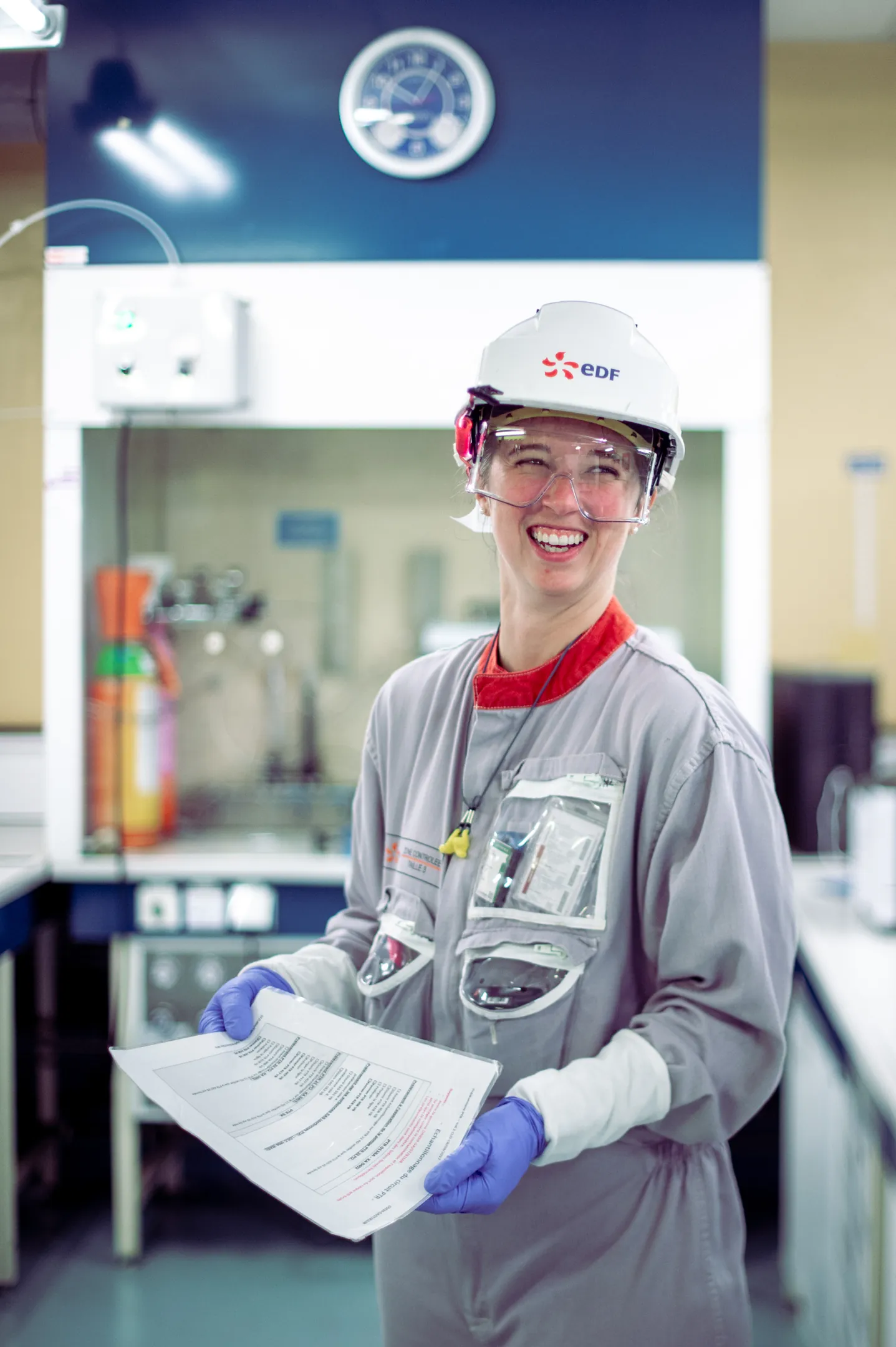 Reportage EDF — Romain Beaumont habilité RP2