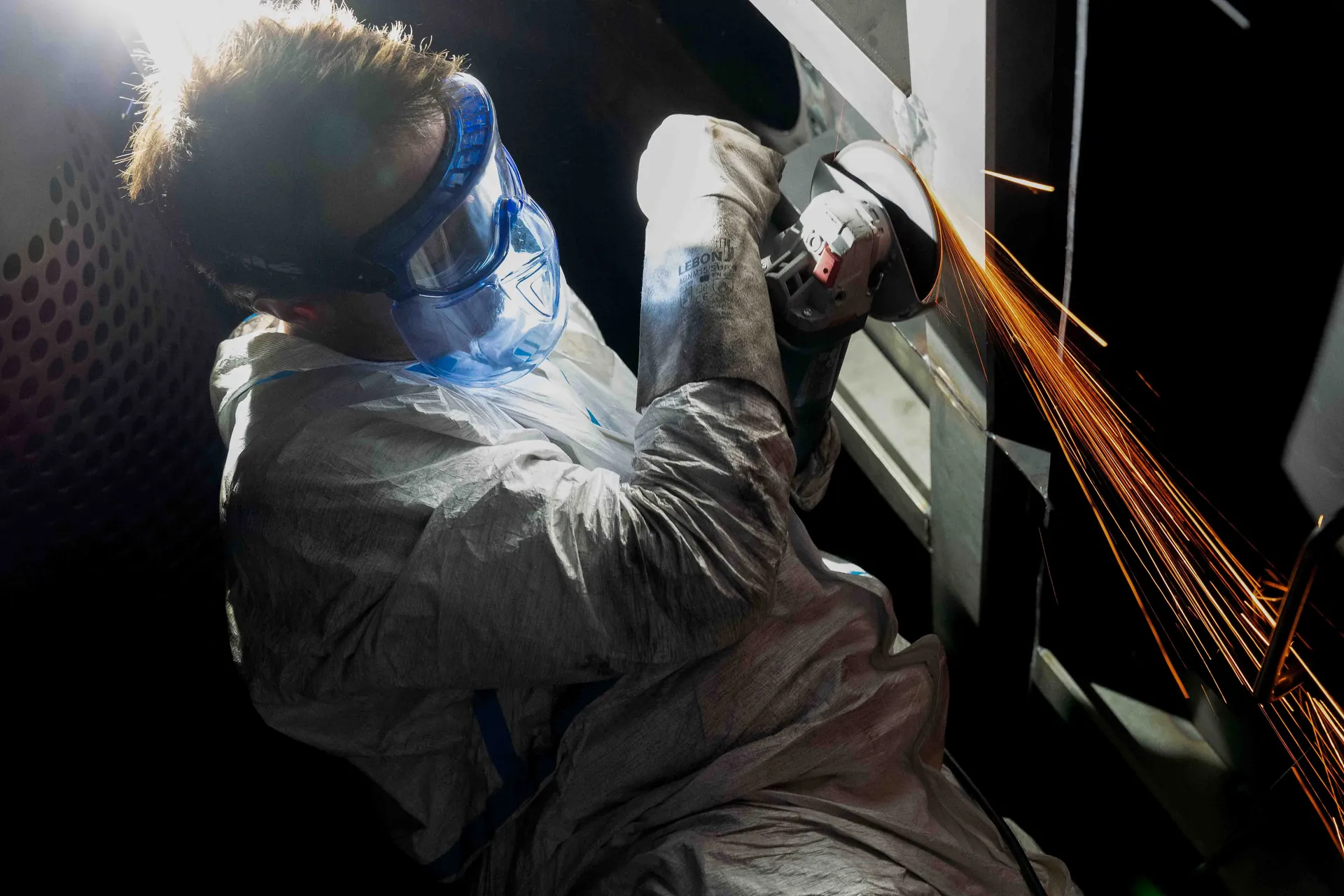 Salle de commande nucléaire — Romain Beaumont photographe industriel