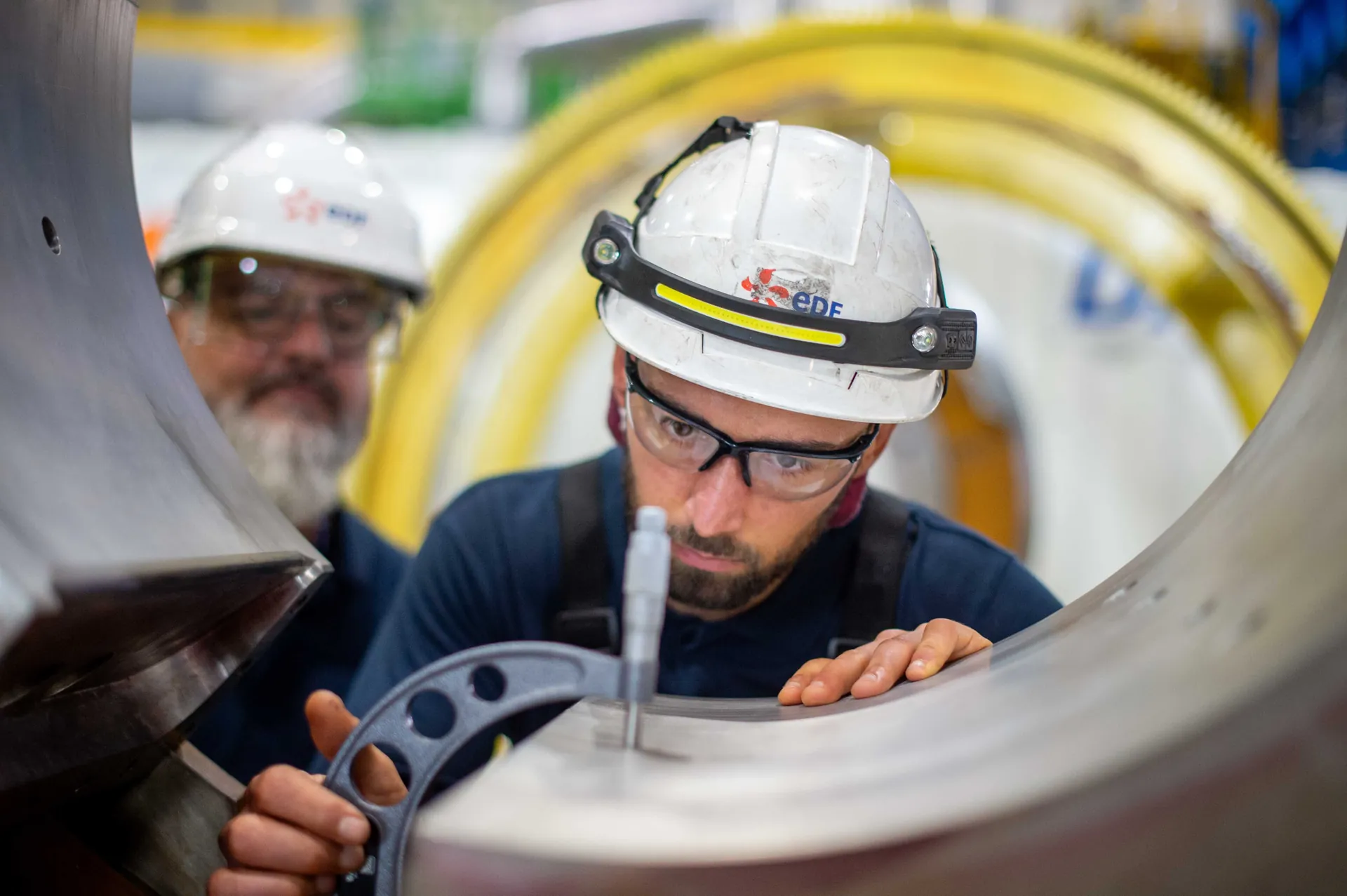 Technicien nucléaire — Romain Beaumont habilité RP2